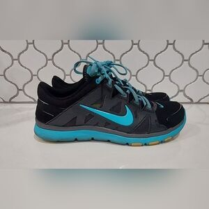 Nike Black and Blue Athletic Shoes